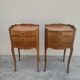 Paire de chevets style Louis XV 3 tiroirs