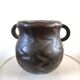 Vintage brutalist wooden pitcher
