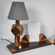 Lampes de chevet porte photo 1960