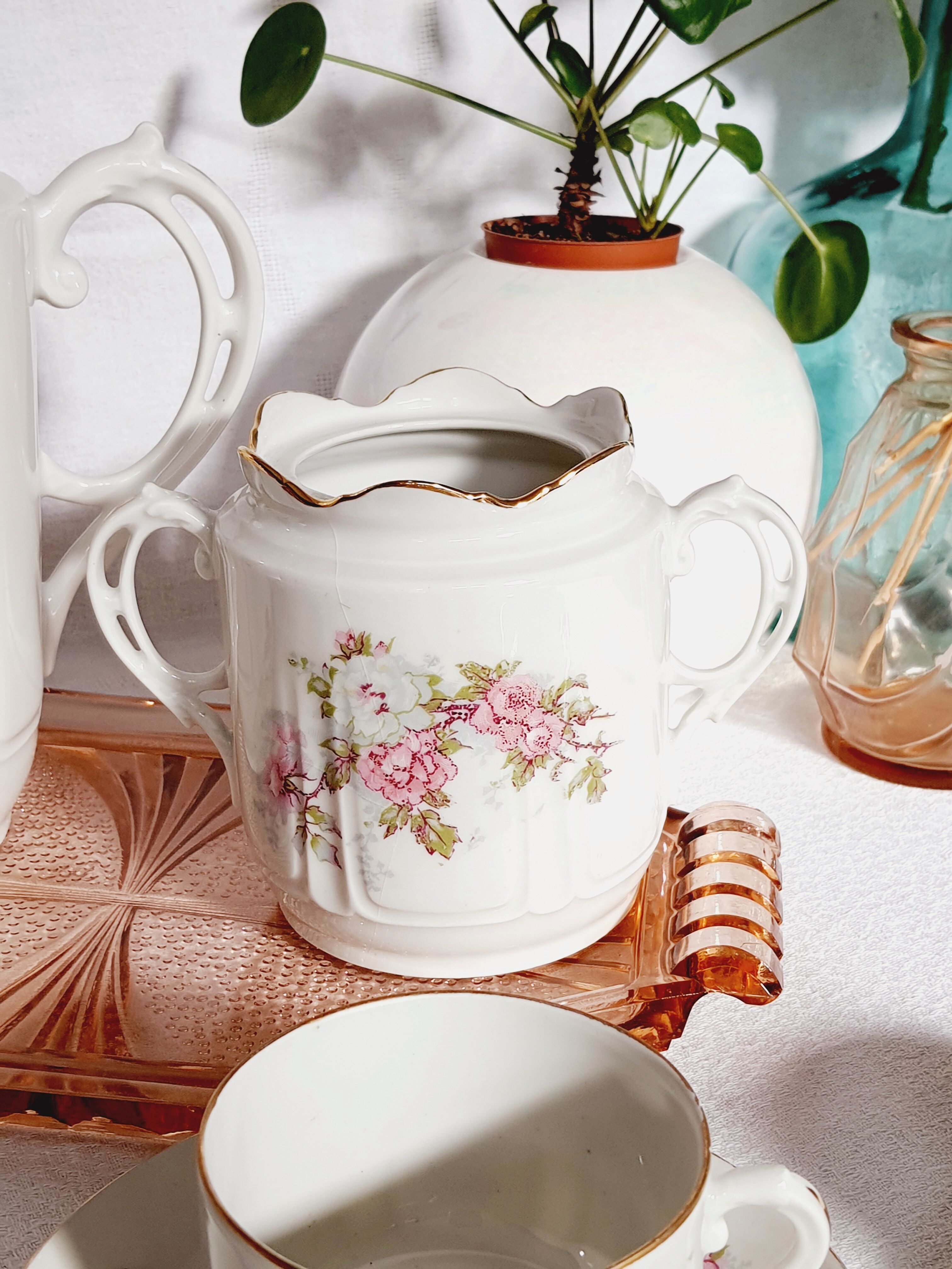 Tea service or coffee LV France antique porcelain