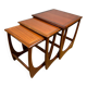 Mid-Century Retro Vintage Teak Nest of Tables by G Plan 1960