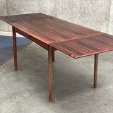 Danish midcentury extending dining table in palisander, 1960s