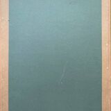 Painting "jurassian landscape" circa 1950 hsc + frame