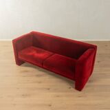 Striking velvet sofa from the 1980s