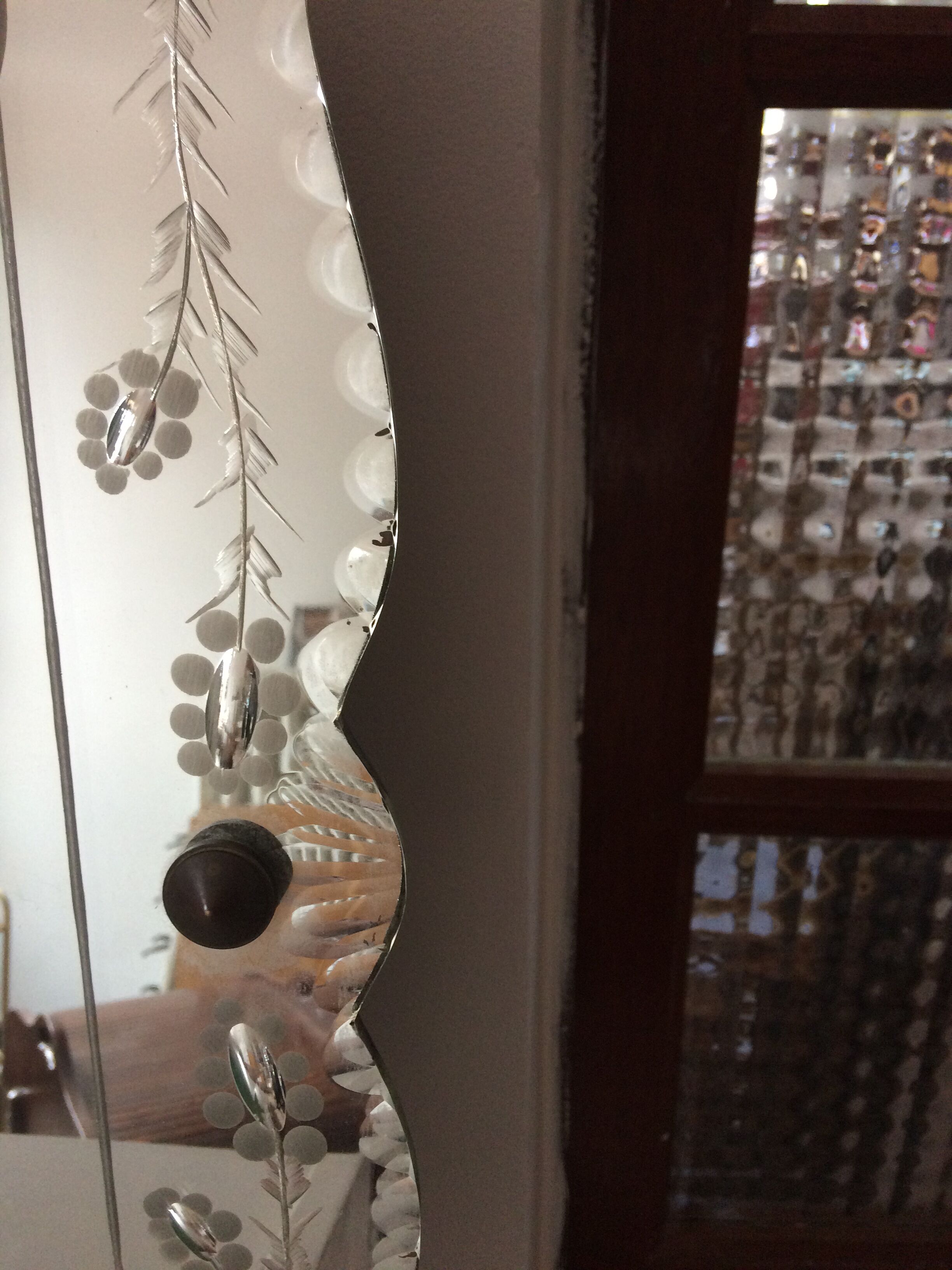 59x75cm Venetian mirror