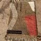Petit tapis berbère fait main traditionnelle artisanale 100/200 cm