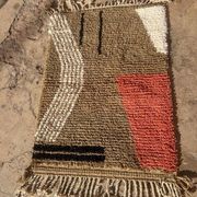 Small handmade traditional Berber rug 100/200 cm