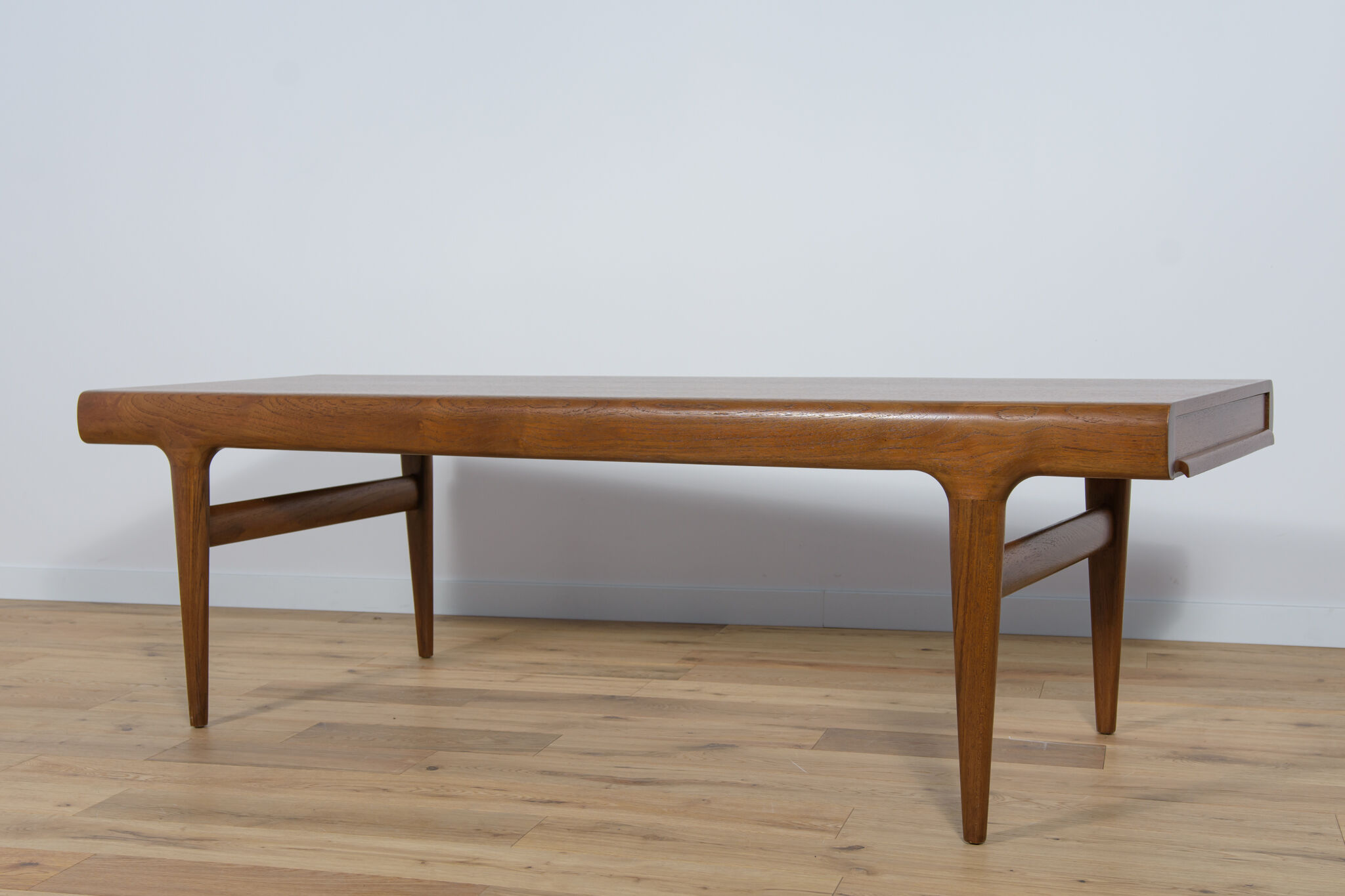 Mid Century Teak Coffee Table by Johannes Andersen for CFC Silkeborg, Denmark, 1960s