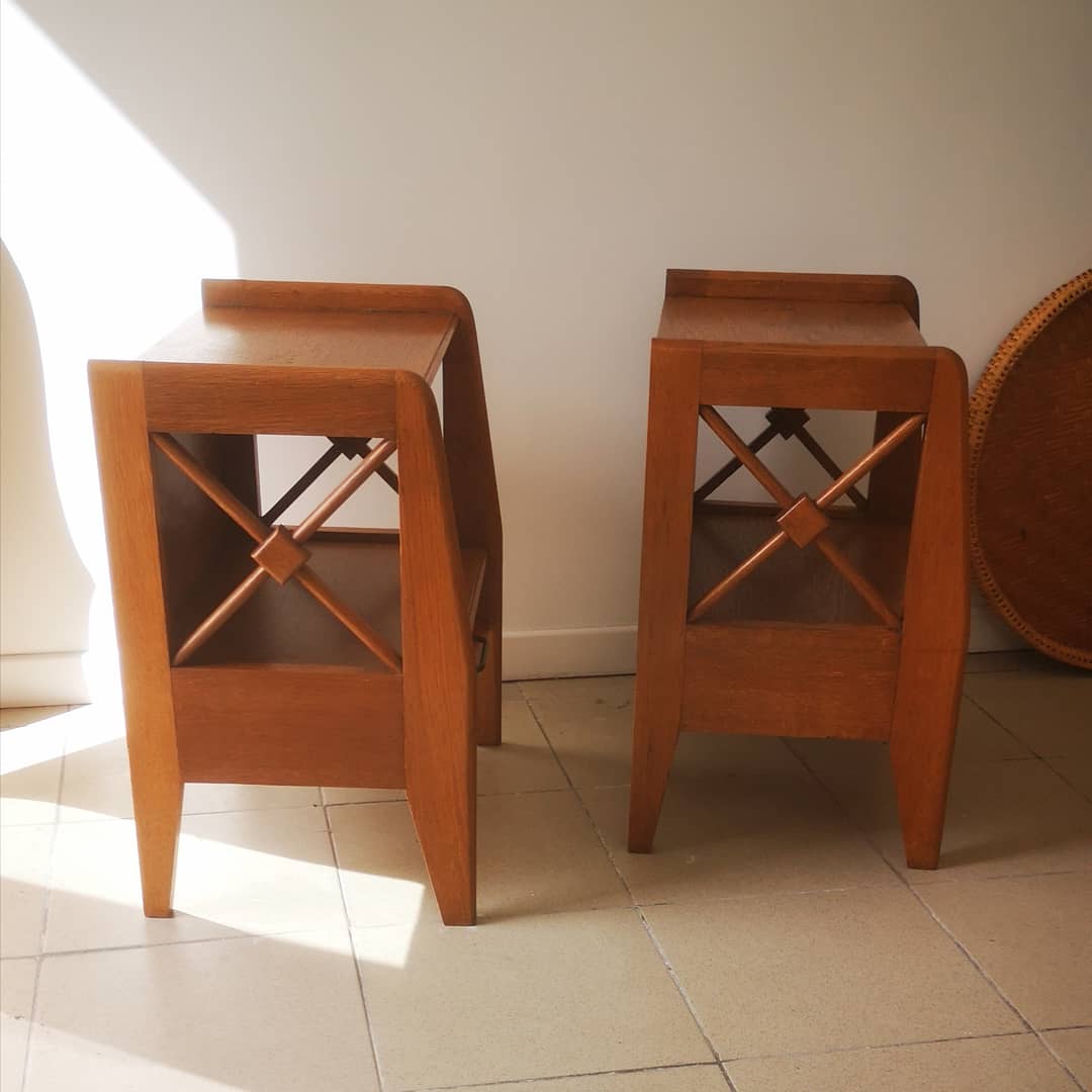 Pair bedside table Atelier Saint Sabin