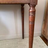 Bureau console vintage de style Louis XVI
