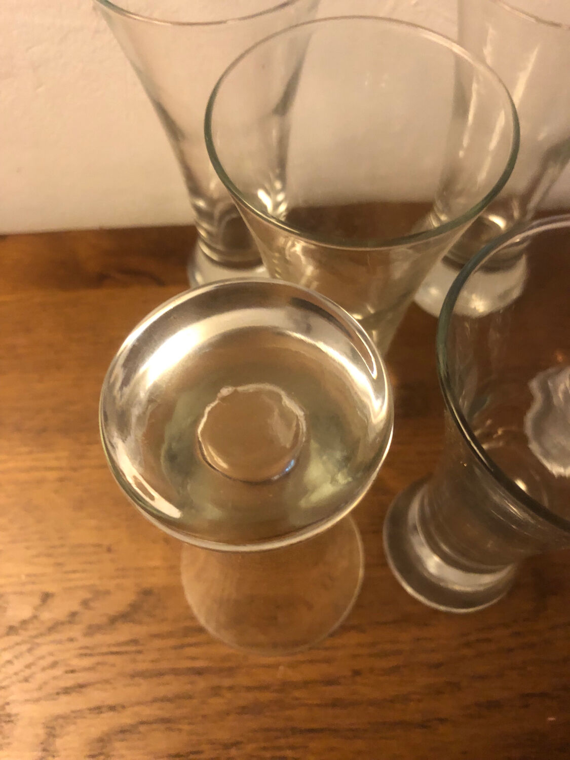Verres à  pastis anciens