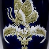 Earthenware vase, faience factory of fives lille - early twentieth century