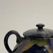 Ceramic sugar bowl with lid
