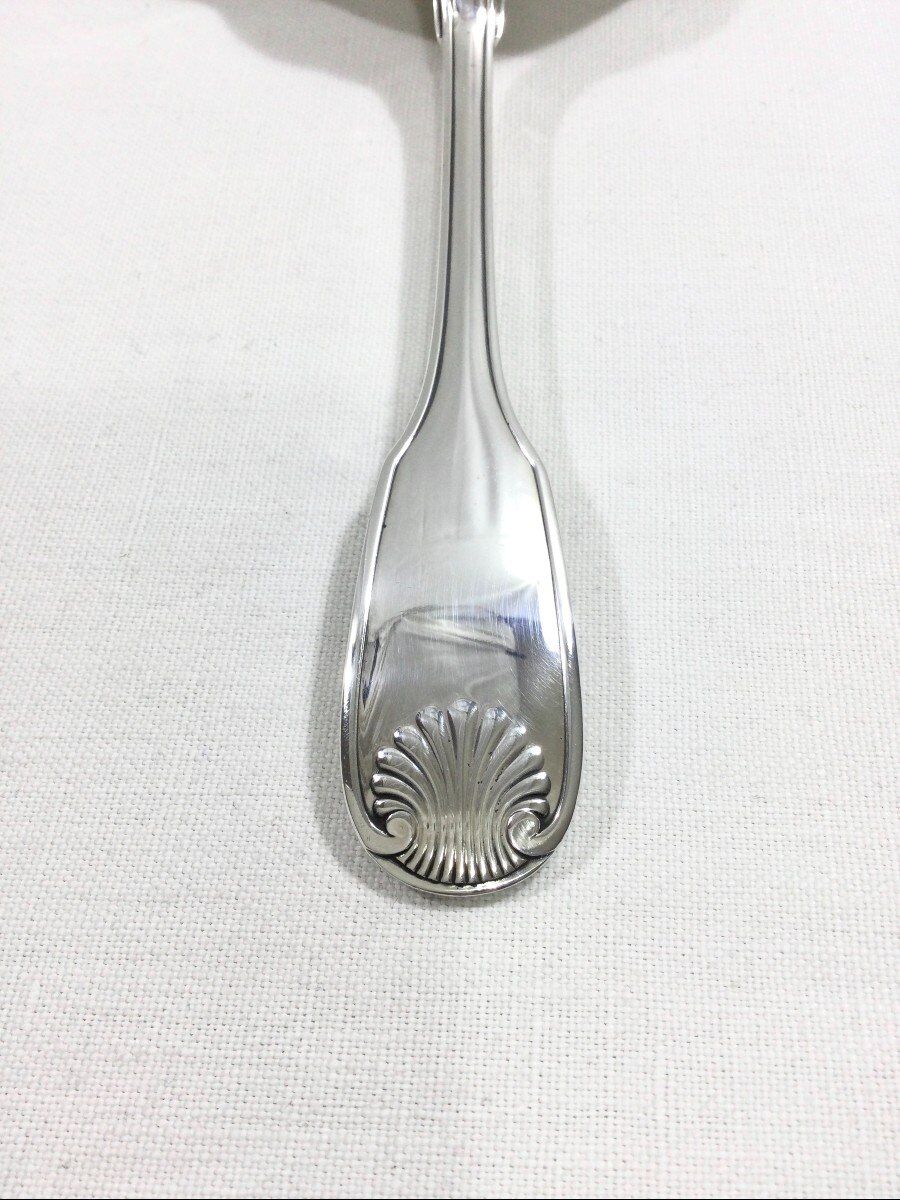 Christofle - Spoon with Vendôme Shell Sauce