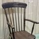 English elm armchair - late 19th century