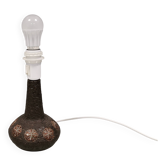 Ceramic table lamp from Danish Bartholdy ceramics 1970-80s.
