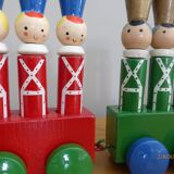 Old wooden train