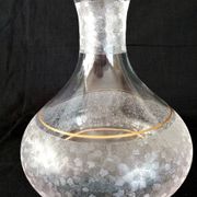 St. Louis crystal decanter, "Mélancolie" model, late nineteenth early twentieth century
