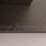 Børge Jørgensen sculpture made of polished steel 1984 1/1