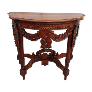 Console demi-lune style