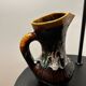 Ceramic stoneware carafe with a flambé glaze A.Georges