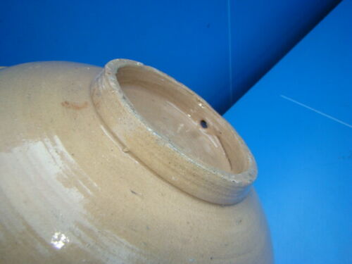 Morocco North Africa enamelled terracotta couscous plate or dish