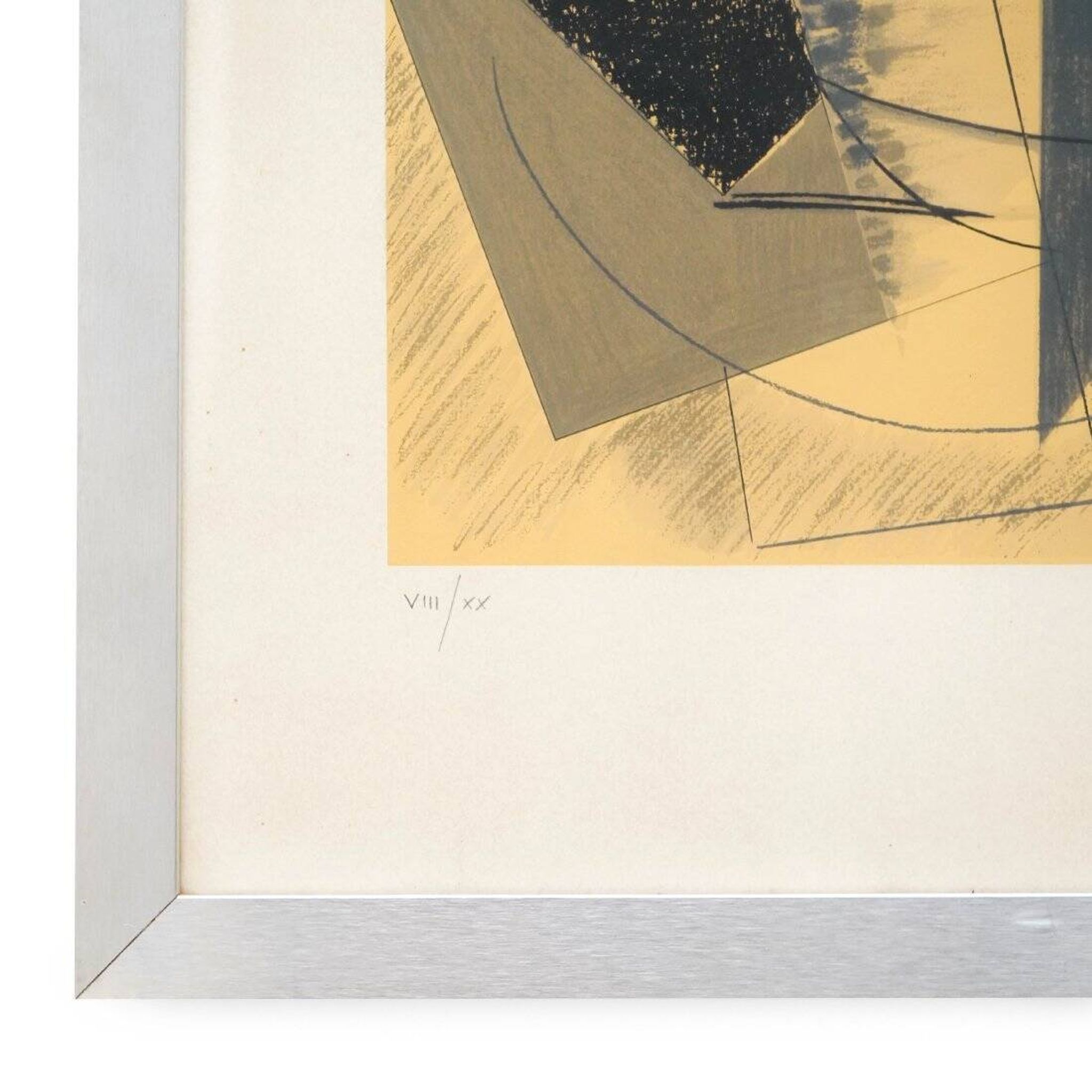 Aldo Mondino, Dance, colour lithograph on paper, 1970s