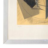 Aldo Mondino, Dance, colour lithograph on paper, 1970s