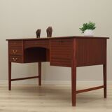 Mahogany desk, Danish design, 1970s, production: Denmark