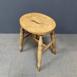 Set of two English school stools
