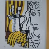 Lithographie de Roy Lichtenstein « Still Life with Picasso »