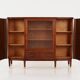 Buffet haut en noyer, design danois, années 1960, production : Danemark