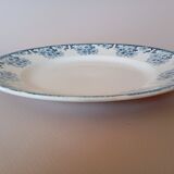 Longwy ironstone cake dish "Daisies"