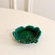 Slip tray, Leaf model, Green, 1960 - 12 X 13 cm
