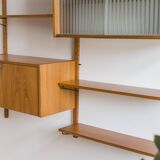 Mid-Century Modern Teak Wall Unit attributed to Kurt Østervig, 1960