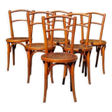 6 Horgen-Glarus bistro chairs 20s