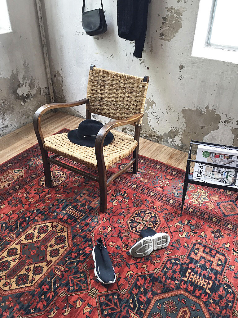 Bridge armchair Vroom and Dreesman in rope