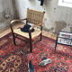 Fauteuil bridge Vroom and Dreesman en corde