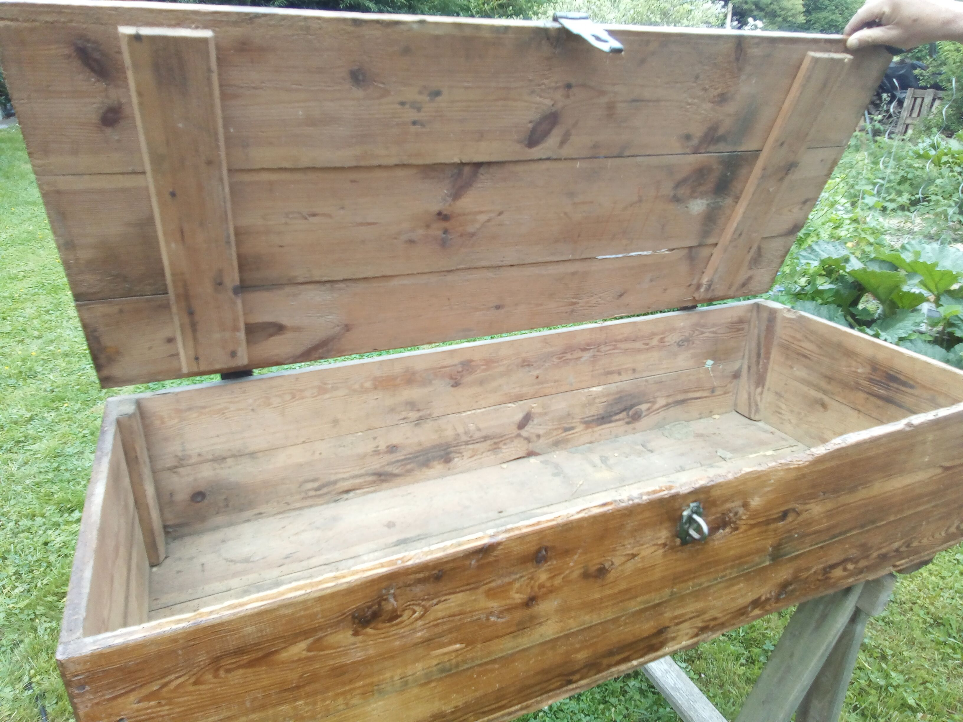 Splendid trunk of officer 1900 very imposing totally renovated
