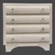Commode Art Déco pieds moustaches, 1930