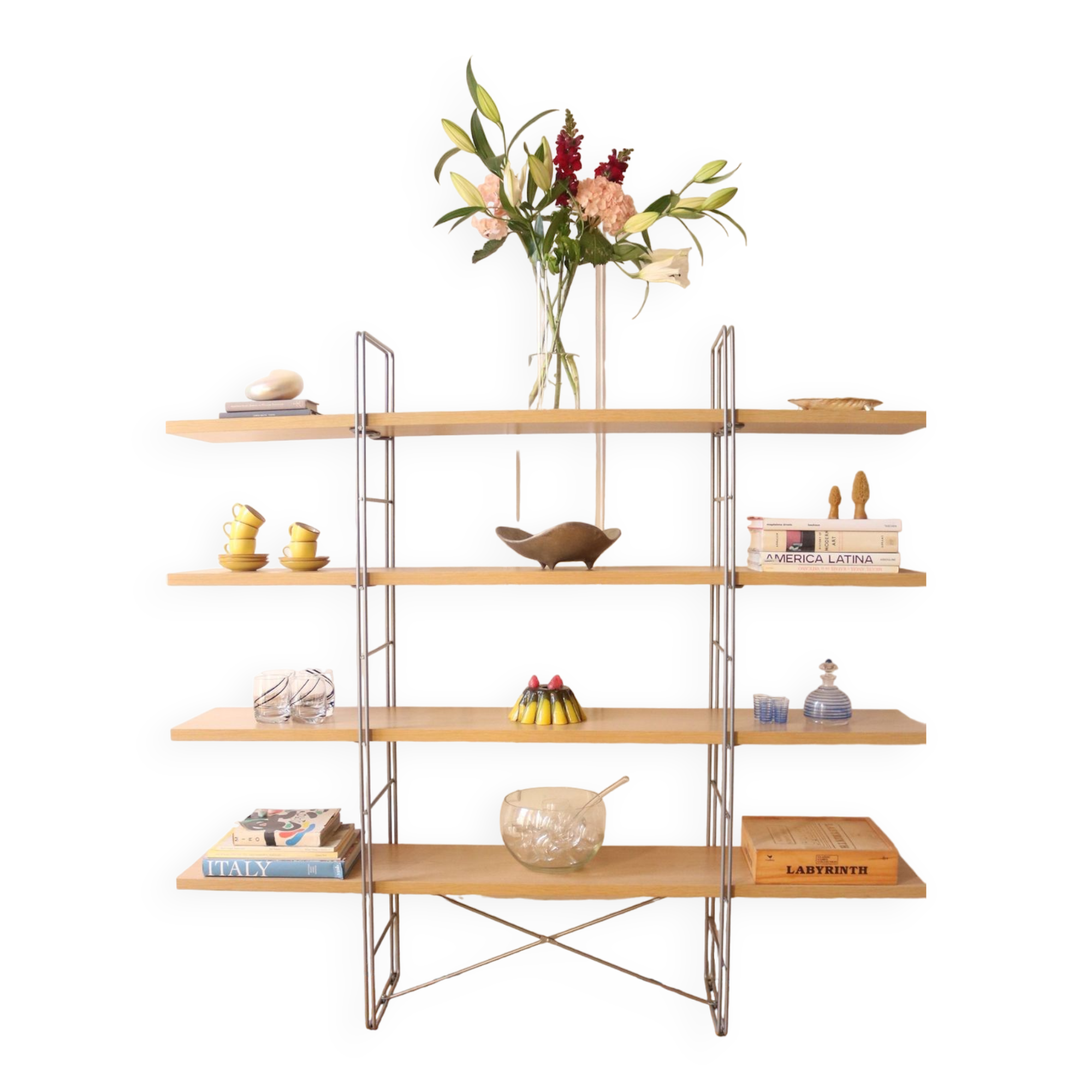 Vintage Enetri shelf by Niels Gammelgaard for Ikea, 1980-90.