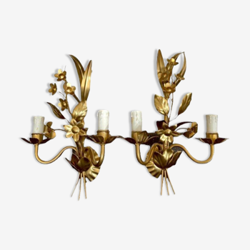 Pair of wall lamps 1970