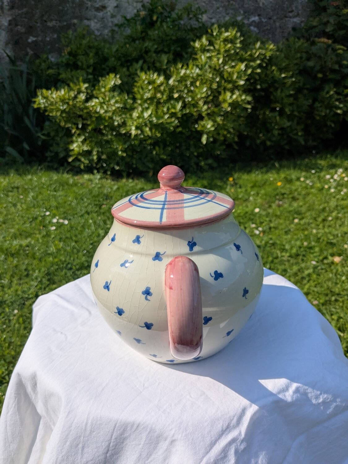 Vintage ceramic teapot
