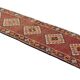 Herki vintage wool hallway rug, 307 x 87 cm