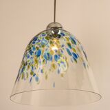 Suspension en verre de Murano conçue par Kalmar Autriche années 1970