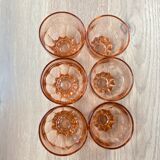 Set de 6 verres Luminarc étoile rose