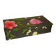 Box padded with old fabric
