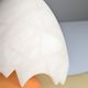 Broken egg alabaster sculpture lamp by Marco Ricciardi, Italy, 1980s