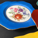 5 antique cookie plates or dessert