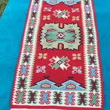 Bohemian carpet in pure wool 155 cm x 65 cm